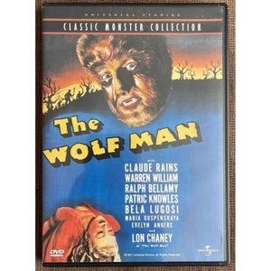 The Wolf Man (DVD, 1941) - Claude Rains, Lon Chaney